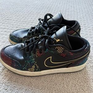 Air Jordan 1 Low "Multi Snakeskin” 2020